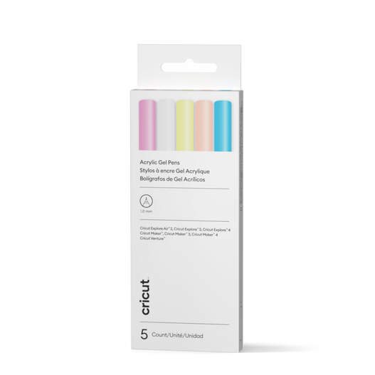 Cricut&reg; Acrylic Gel Pens, 1.0 mm (5 ct)